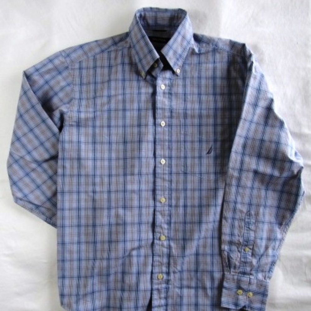 Nautica Men's Size M Casual L/S Shirt / RTL $44